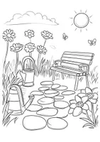 Vorschau - Arbeitsblätter - Frühlingsmotive Frühjahrsmandalas Ausmalbilder Achtsamkeit Mandalas - Seite 2