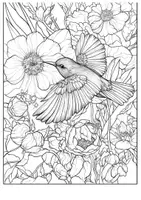 Vorschau - Mal- und Bastelvorlagen - Ausmalbilder Frühlingsmandala Blumenmandalas Malbuch Mandala - Seite 2
