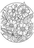 Vorschau - Mal- und Bastelvorlagen - Frühlingsmandala Ausmalbilder Frühlingsmotiv Achtsamkeit Mandala - Seite 3