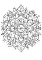 Vorschau - Arbeitsblätter - Frühlingsmandalas Ausmalbilder Frühlingsmotive Achtsamkeit Mandalas - Seite 3