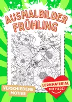 Vorschau - Arbeitsblätter - Frühlingsmandala - Deckblatt