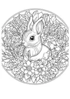 Vorschau - Arbeitsblätter - Frühlingsmandala Ausmalbilder Blumen Mandala Malbuch Freistunden - Seite 3