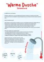 Vorschau - Fördermaterial/Inklusion - Warme Dusche: Förderung soziales Lernen, emotionale Entwicklung und Klassenklima (Tafelmaterial) - Deckblatt