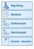 Vorschau - Poster - Stundentransparenz Schwimmunterricht - Seite 1