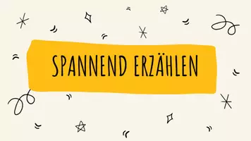 Vorschau - Poster - Tafelbild/ Tafelkarten - Spannend Erzählen - Seite 1