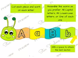 Vista previa - Unidades / Secuencias / Situaciones de Aprendizaje - alfabeto o abecedario | letras mayúsculas y minúsculas - página 1