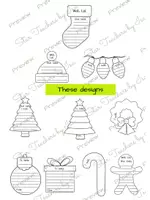 Vista previa - Hojas de trabajo - carta para santa | lista de deseos | carta de navidad - página 2