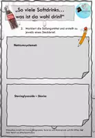 Vorschau - Arbeitsblätter - Süßstoffe: "So viele Softdrinks - was ist da wohl drin?" - Seite 2