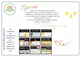 Vista previa - Tarjetas / Manipulativos - 66 Afirmaciones Positivas (Tarjetario). Autoestima y Mentalidad de Crecimiento en Primaria - página 1