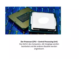 Vorschau - Unterrichtsreihen - Die Bauteile eines Computers- Informatik - Seite 2