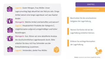 Vorschau - Arbeitsblätter - Lagerkennzahlen - Komplett vorbereitete Stunde - Seite 2