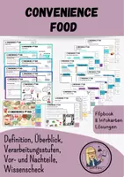 Vorschau - Arbeitsblätter - Convenience Food - Flipbook - Deckblatt