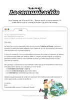 Vista previa - Hojas de trabajo - Trabajando la comunicación escrita - Portada