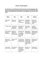 Vorschau - Arbeitsblätter - Bericht Übung zur Einleitung + Lösung - Seite 1