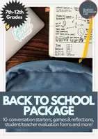Vorschau - Arbeitsblätter - Back to School Package- Middle/High School - Deckblatt