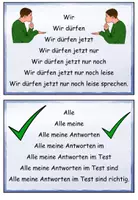 Vorschau - Aufgabenkarten - Lesepyramide / Abschreibpyramide Adjektive - DaZ / DaF / Deutsch - Seite 3