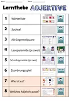Vorschau - Arbeitsblätter - Materialpaket "Adjektive" DaZ / DaF / Deutsch - Seite 2