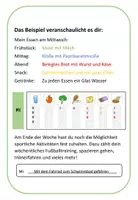 Vorschau - Arbeitsblätter - Mein Ernährungstagebuch AMB - Kopiervorlage - Seite 3