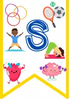 Vista previa - Unidades / Secuencias / Situaciones de Aprendizaje - Banderines PSICOMOTRICIDAD y carteles aula psicomotricidad - página 1