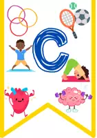 Vista previa - Unidades / Secuencias / Situaciones de Aprendizaje - Banderines PSICOMOTRICIDAD y carteles aula psicomotricidad - página 3