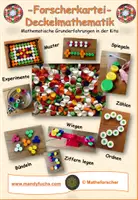 Vorschau - Spiele - Forscherkarteien - Paket 1: Recycling (Deckel, Korken, Schachteln, Knöpfe) Mathematische Grunderfahrungen in der Kita - Seite 1