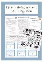 Vorschau - Unterrichtsreihen - Fermi- Aufgaben - 356 Pinguine - Deckblatt