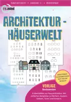 Vorschau - Mal- und Bastelvorlagen - Architektur im Kunstunterricht: Malvorlagen 3-7 - Deckblatt