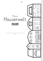 Vorschau - Mal- und Bastelvorlagen - Architektur im Kunstunterricht: Malvorlagen 3-7 - Seite 1