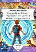 Vorschau - Arbeitsblätter - Zeitformen Klasse 5/6: Übungsblätter - Deckblatt