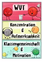 Vorschau - Fördermaterial/Inklusion - Strategien - Bewältigung von Wut, Angst, Streit, Konzentrationsschwierigketien & Klassenklima -> Prävention & Intervention - Seite 1