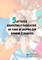 anteprima - Materiale di supporto/inclusione - Attività educative e teatrali per bambini e ragazzi - Pagina di copertina