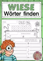 Vorschau - Arbeitsblätter - Materialpaket : Wörter finden und schreiben - Seite 1