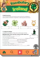Vorschau - Arbeitsblätter - Vocabulary work Ireland - Grade 7 - Seite 3