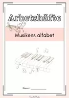 förhandsvisning - Musikens alfabet – arbetshäfte - försättsblad