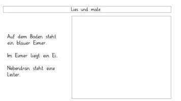 Vorschau - Arbeitsblätter - differenzierte Leseblätter Ei/ei - Seite 3