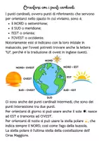 anteprima - Esercizi - Orientamento & cartine geografiche 🌎 - Pagina 1