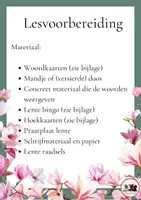 Voorbeeld - 🌷 Breng de lente in je klas met onze lesbundel! 📚 - Pagina 2