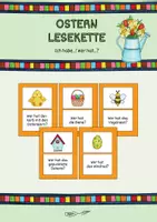 Vorschau - Spiele - Osterliche Lesekette für die 1. bis 3. Klasse (Ich habe...! Wer hat...?) - Deckblatt