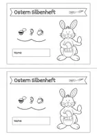 Vorschau - Arbeitsblätter - Osterliches Silbenheft (1. Klasse) - Seite 2
