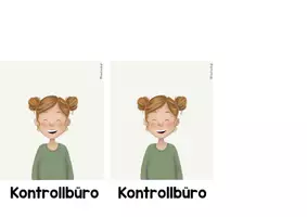 Vorschau - Bildkarten - Kontrollbüro - Stationsschilder - Seite 2
