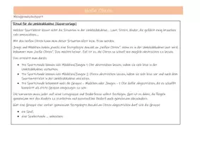 Vorschau - Anderer Materialtyp - Heiße Ohren - ein Ritual für schnelleres Umziehen im Sportunterricht - Seite 1