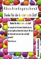 Vorschau - Bildkarten - Geschenke für kunterbunte Schokolinsen (Materialpaket) - Seite 1