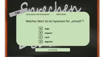 Vorschau - Spiele - Quizshow: Wortschatz und Redewendungen (Deutsch) - Seite 2