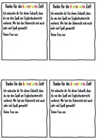 Vorschau - Anderer Materialtyp - Danke für die kunterbunte Zeit - Abschiedsgeschenk für SchülerInnen (Schokolinsen) - Seite 3