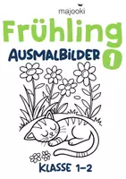 Vorschau - Mal- und Bastelvorlagen - Frühling Fensterdeko - Deckblatt