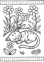 Vorschau - Mal- und Bastelvorlagen - Frühling Fensterdeko - Seite 2