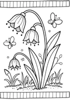 Vorschau - Mal- und Bastelvorlagen - Frühling Fensterdeko - Seite 3