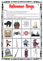 Vorschau - Spiele - Halloween Bingo Englisch für Klasse 5, 6, 7 - Seite 3