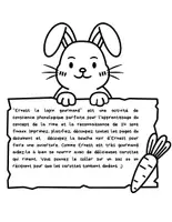 Aperçu - Jeux - Ernest le lapin gourmand-rimes (1) - Page 1