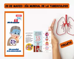 Vista previa - Para docentes: organización, planificación y formación - 23 de marzo- Día mundial de la tuberculosis (folleto) - Portada